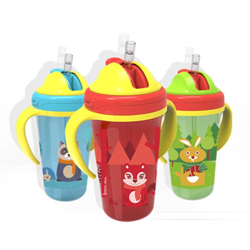 No Spill Sippy Cup With Double Handle